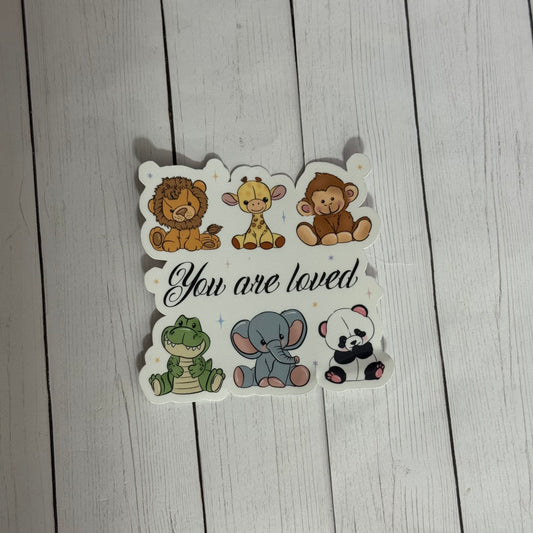 You are Loved Vinyl Sticker