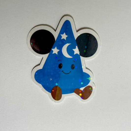 Sorcerer Hat Vinyl Sticker