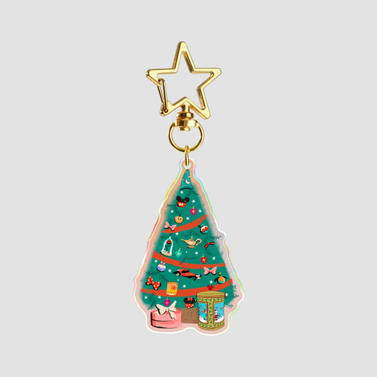 Magical Christmas tree  keychain