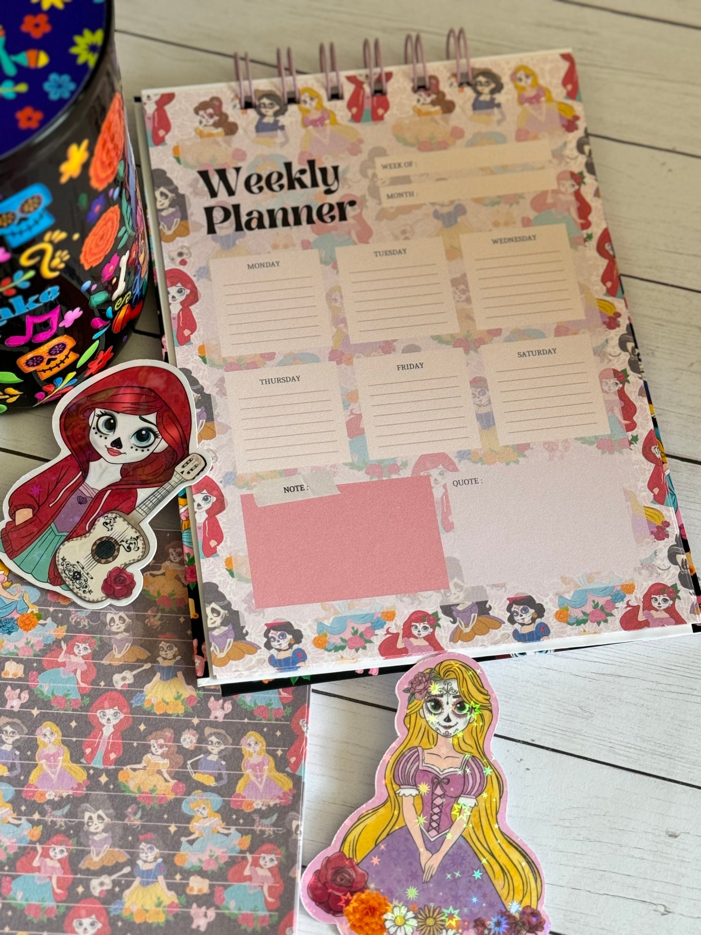 Catrina weekly Notebook