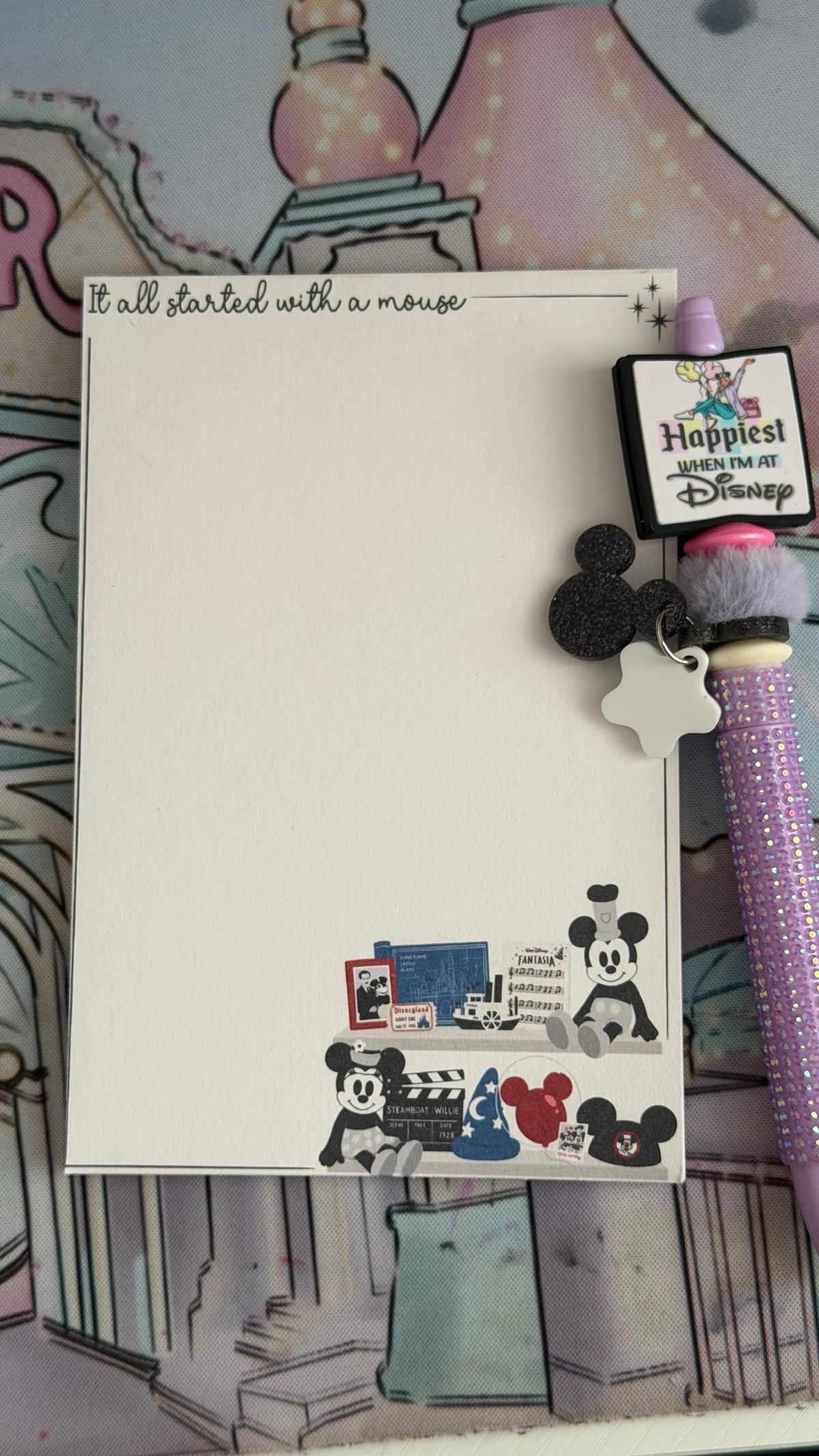 Cozy Steam Boat fun Notepad