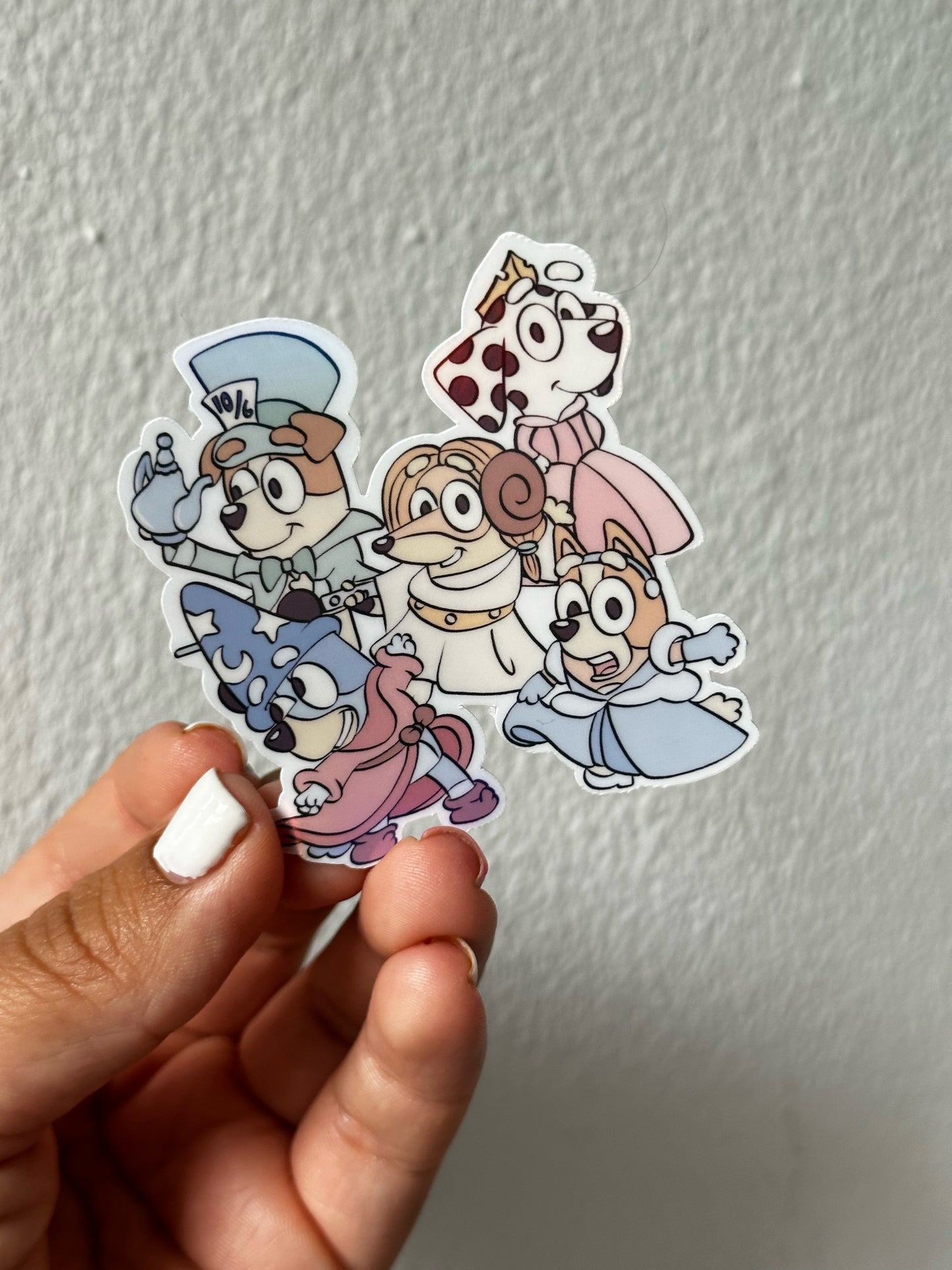 Costume Fun vinyl Sticker