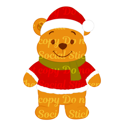 Silly little Cookie Bear Digital File