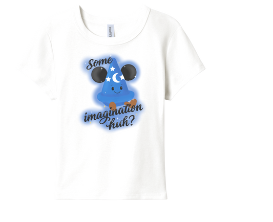 Imagination Cutie Hat Adult Baby Tee