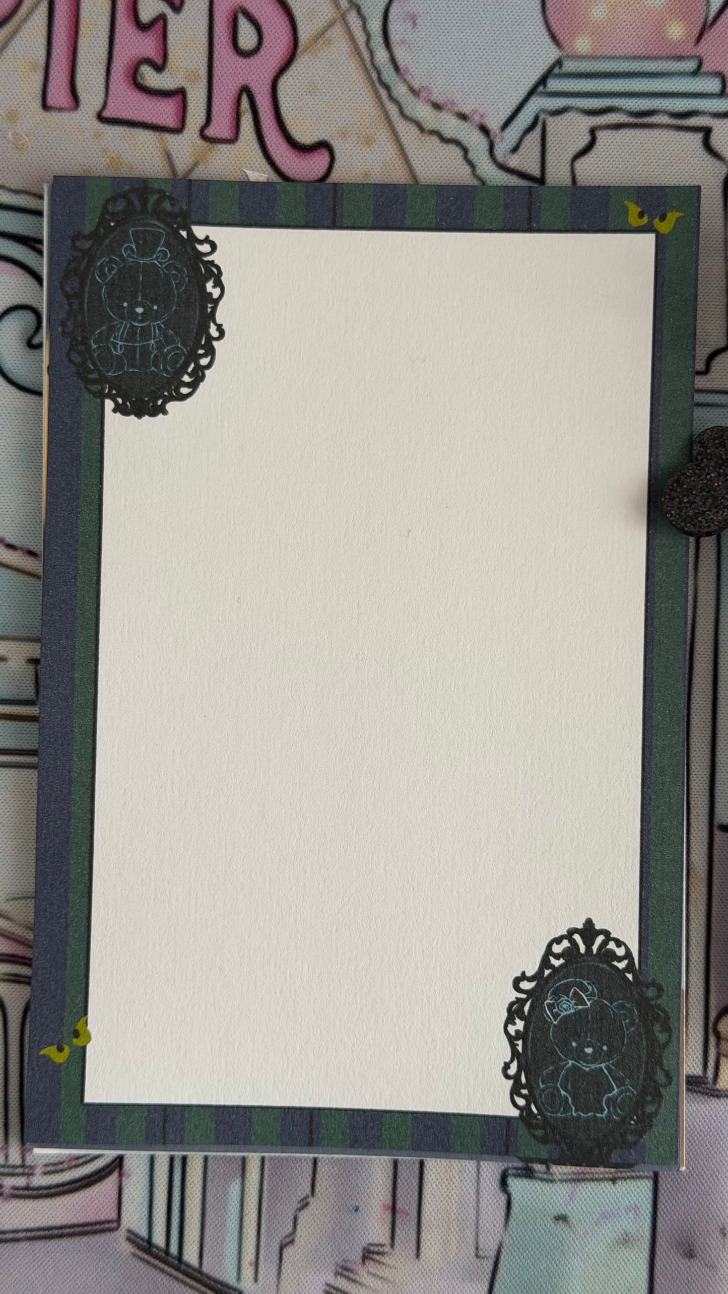 Haunted Cutie Bear Notepad
