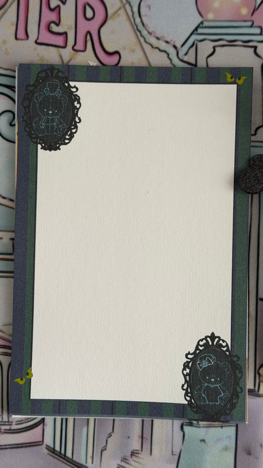 Haunted Cutie Bear Notepad