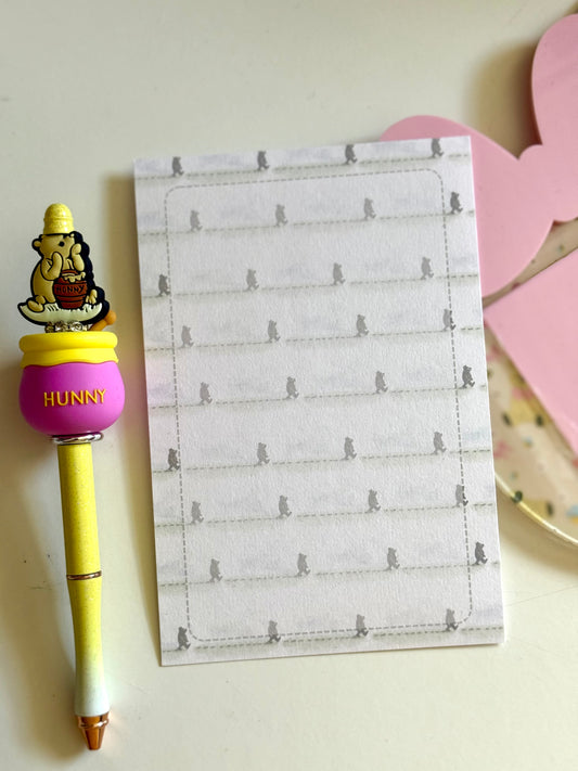 Shadowed Bear Notepad