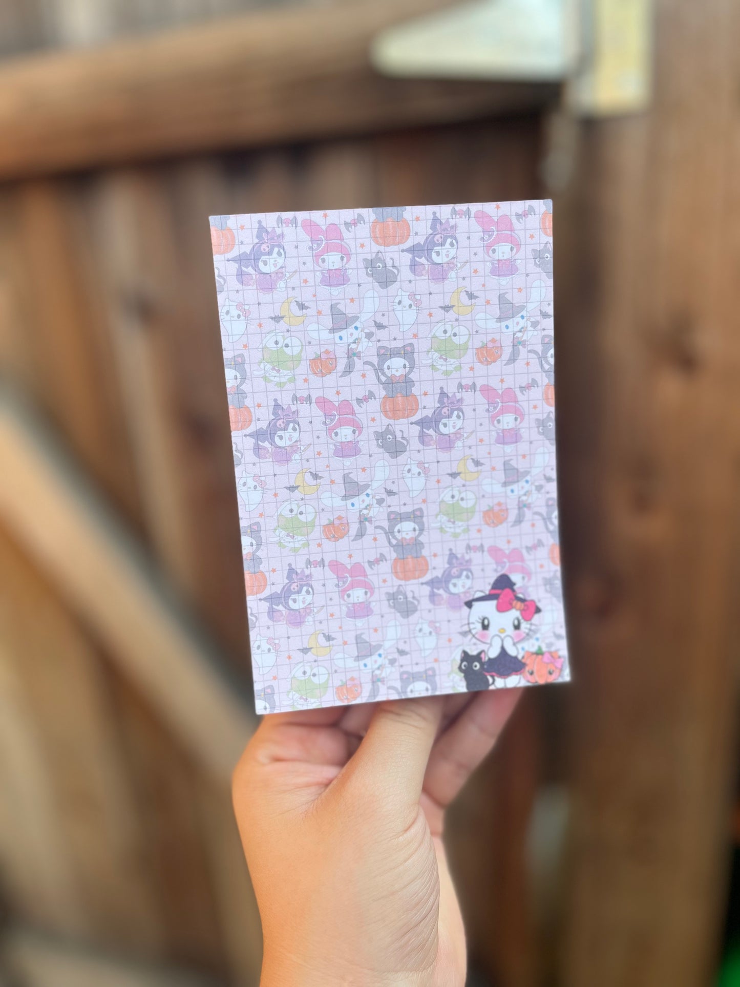 Spooky Kitty Notepad