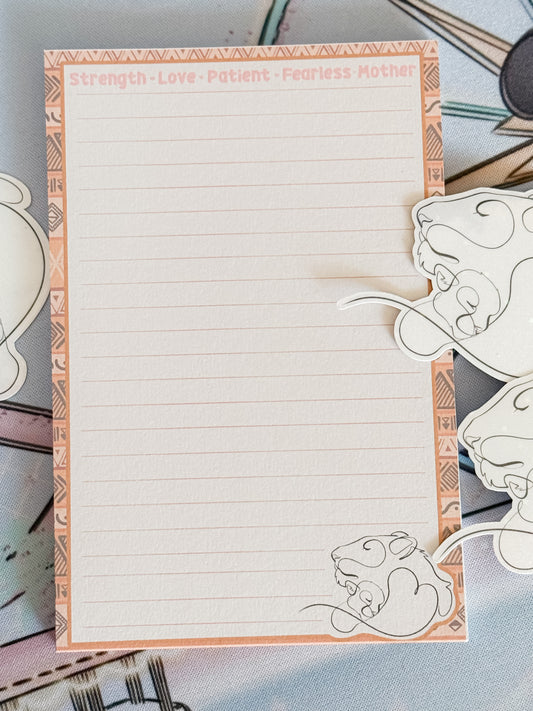 Fearless Mama Notepad