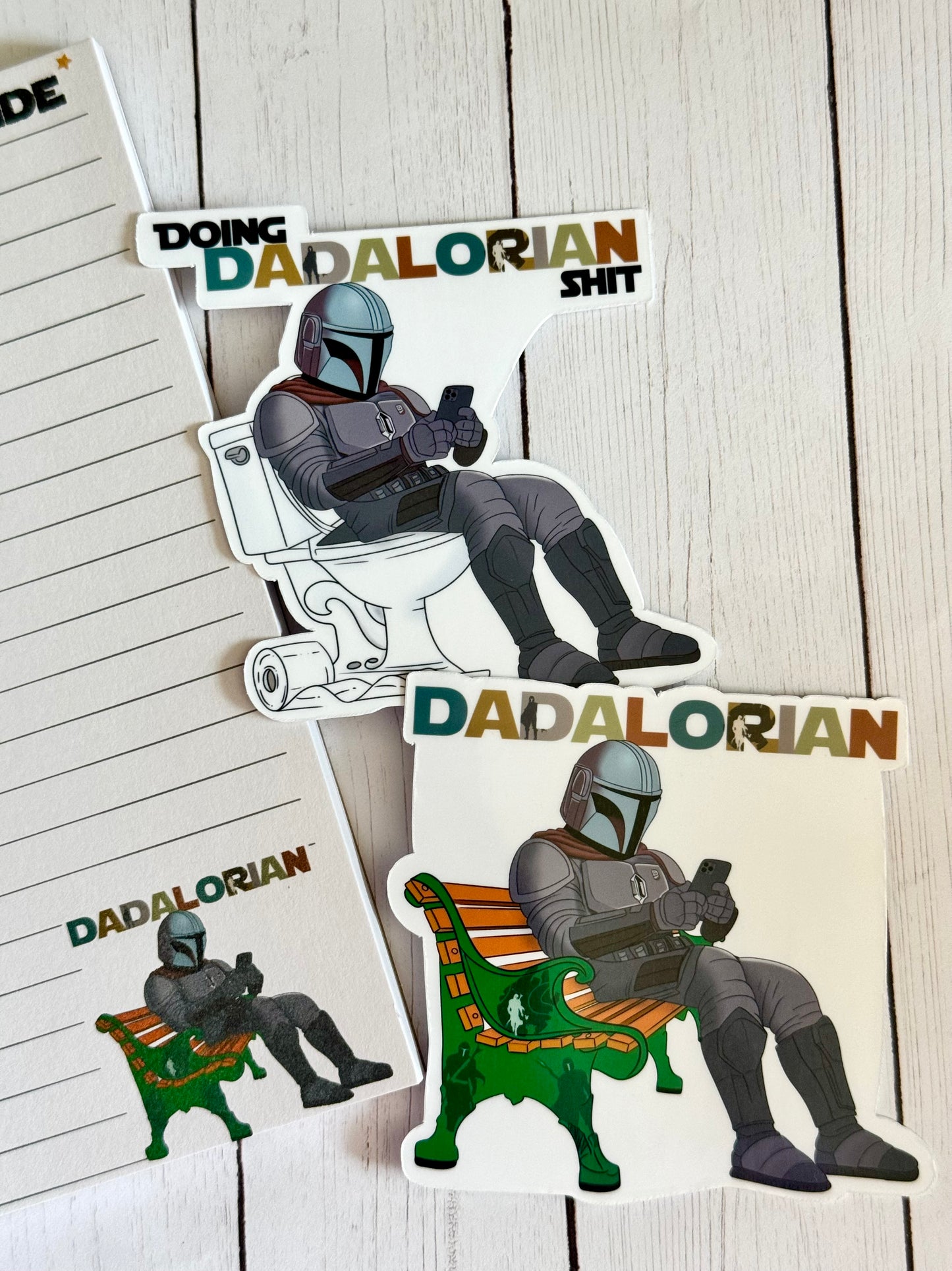 DADALORIAN Vinyl Sticker