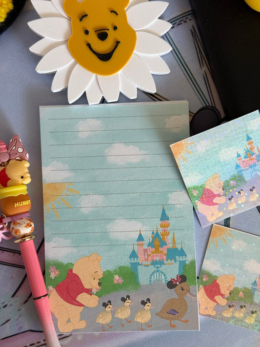 Mama Duck Bear Notepad