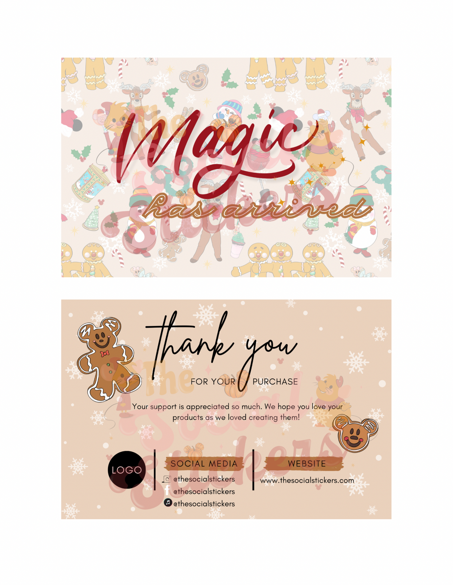 Fantasy Parade - Thank You Card