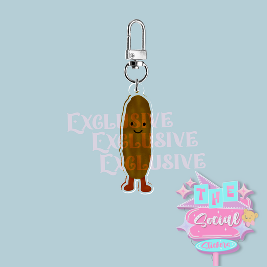 Pickle keychain