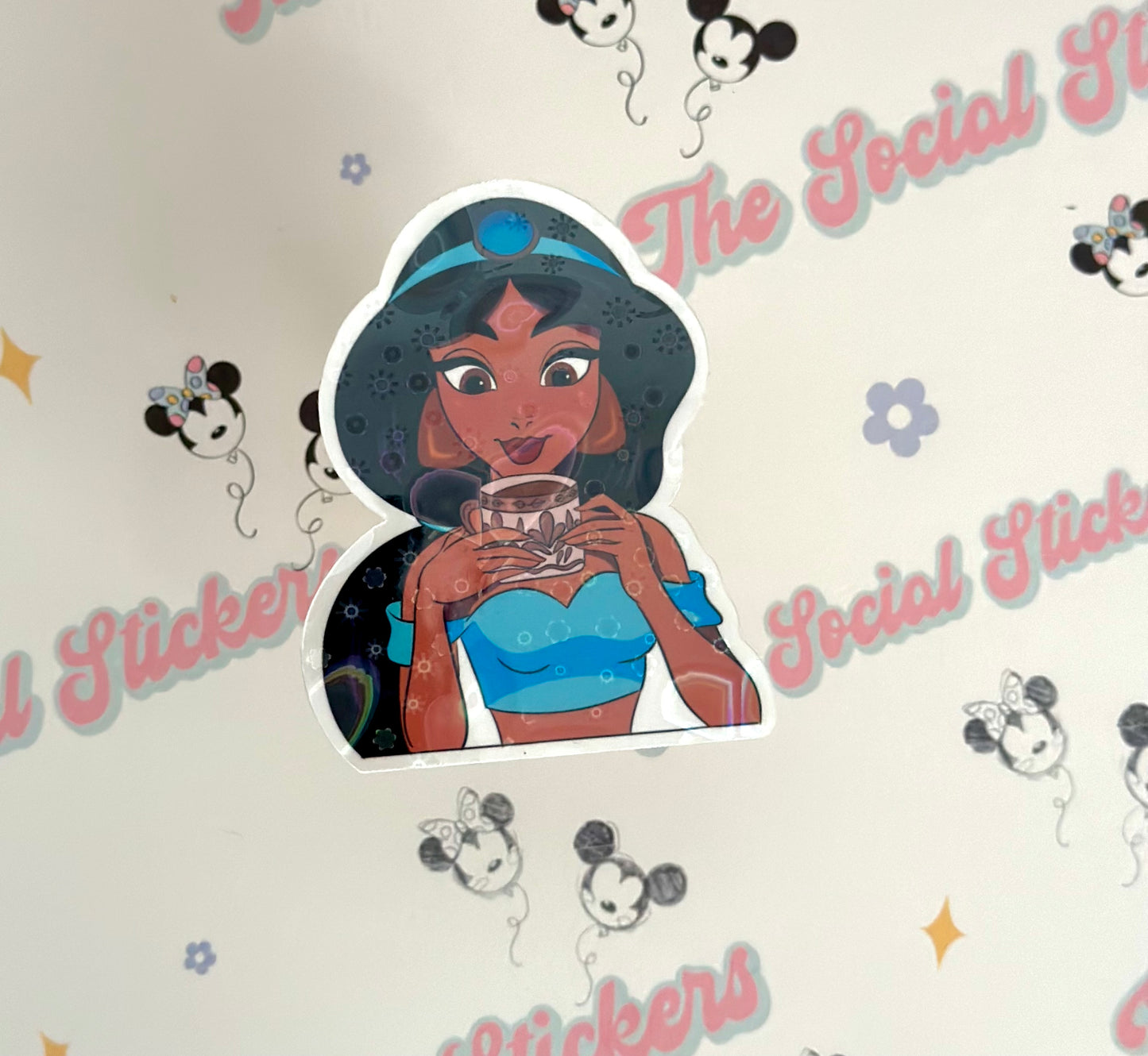 Jasmine Tea Vinyl Sticker