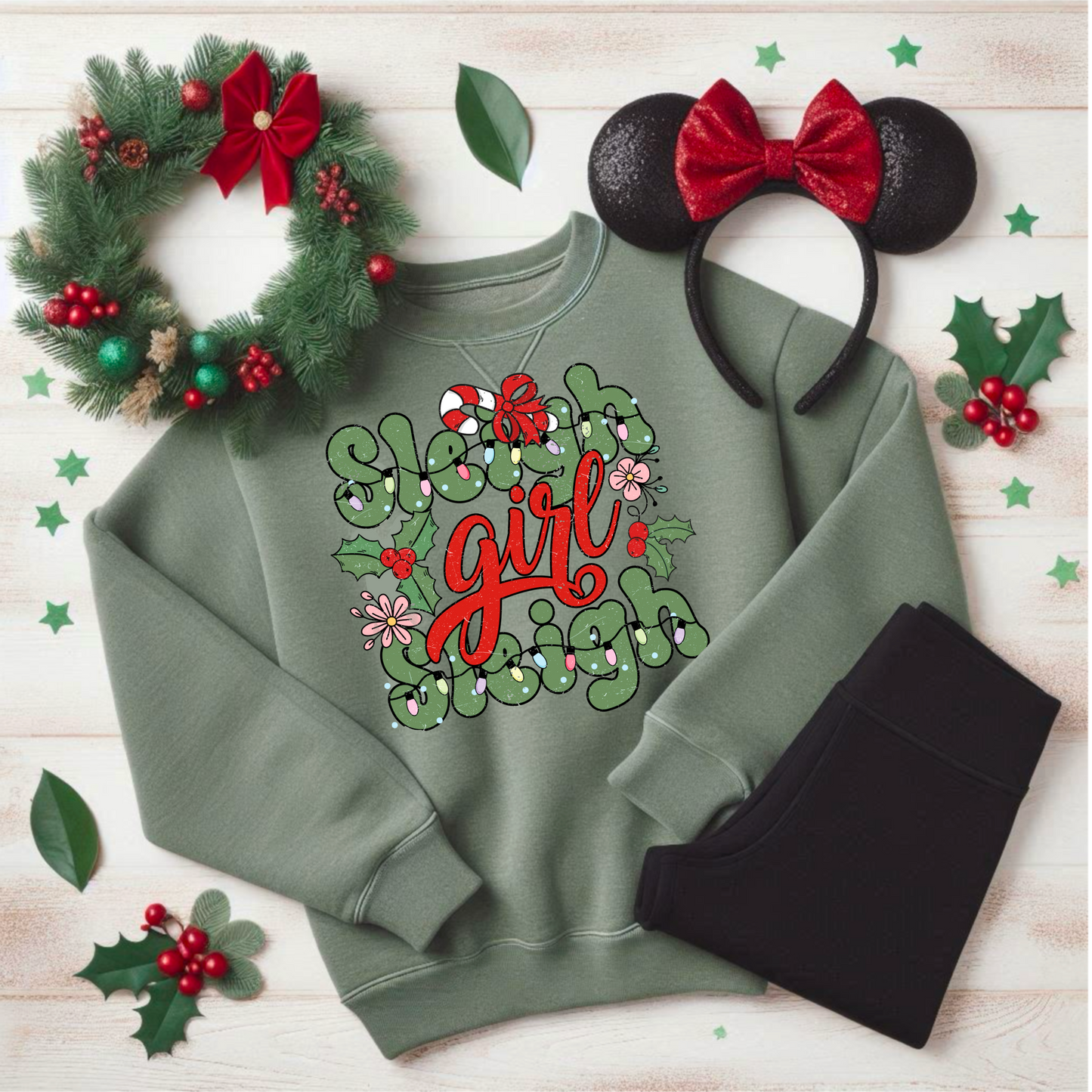 Sleigh Girl  Sweatshirt