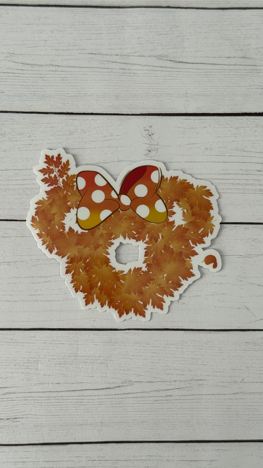 Fall Leaves Vinyl Sticker