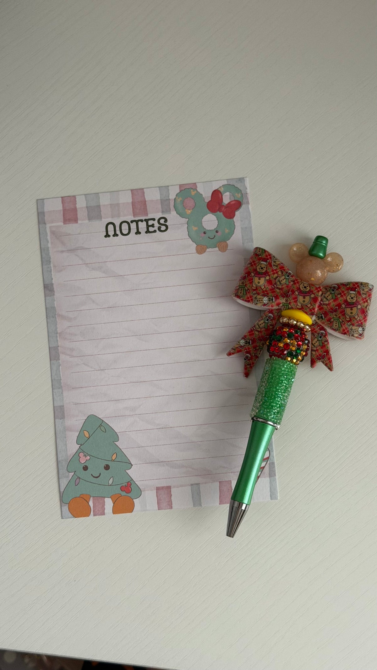 Cutie Christmas Tree Notepad