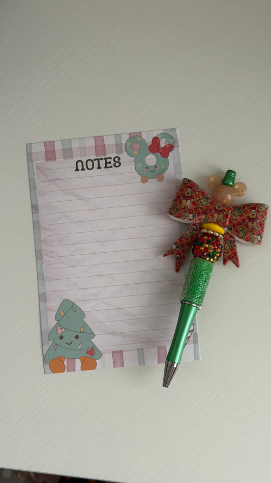 Cutie Christmas Tree Notepad