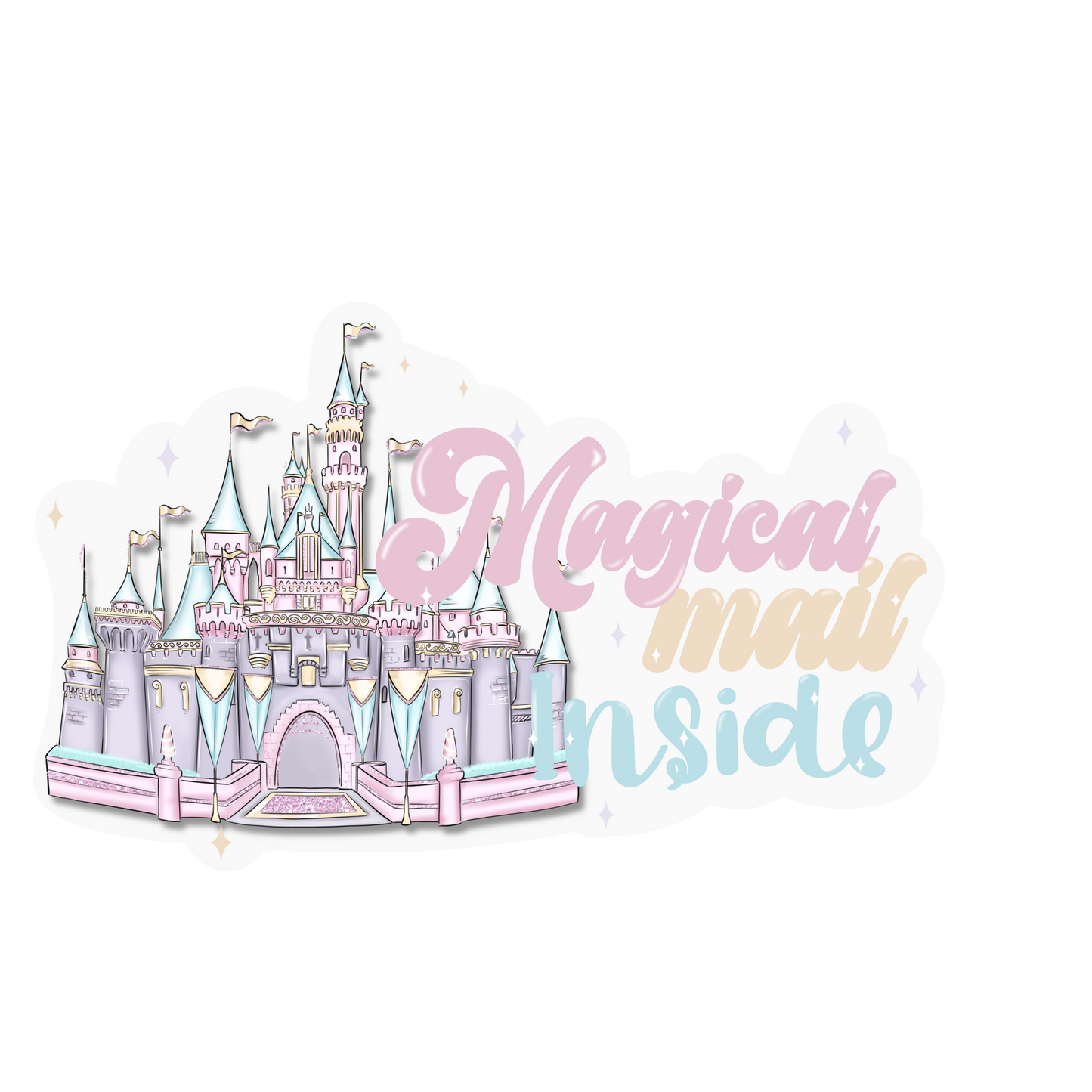 Magical Mail Packaging Sticker Sheet