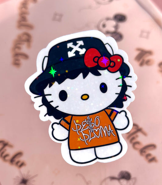 Hello Plumita  Star Sparkle Sticker