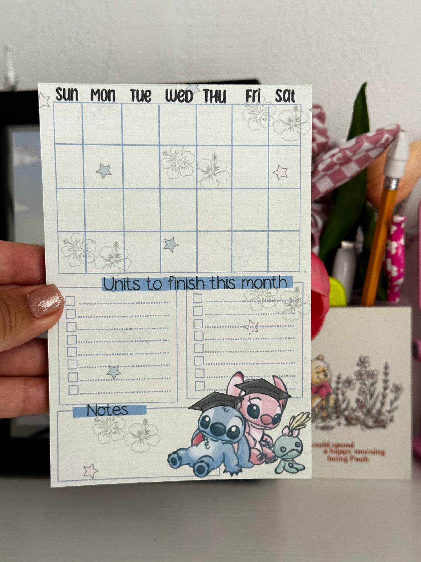 Scolar Alien Calender Everyday Notepad