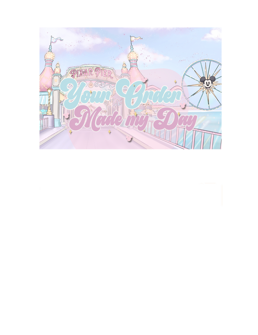 Meet me at the Pier - Thank You Card