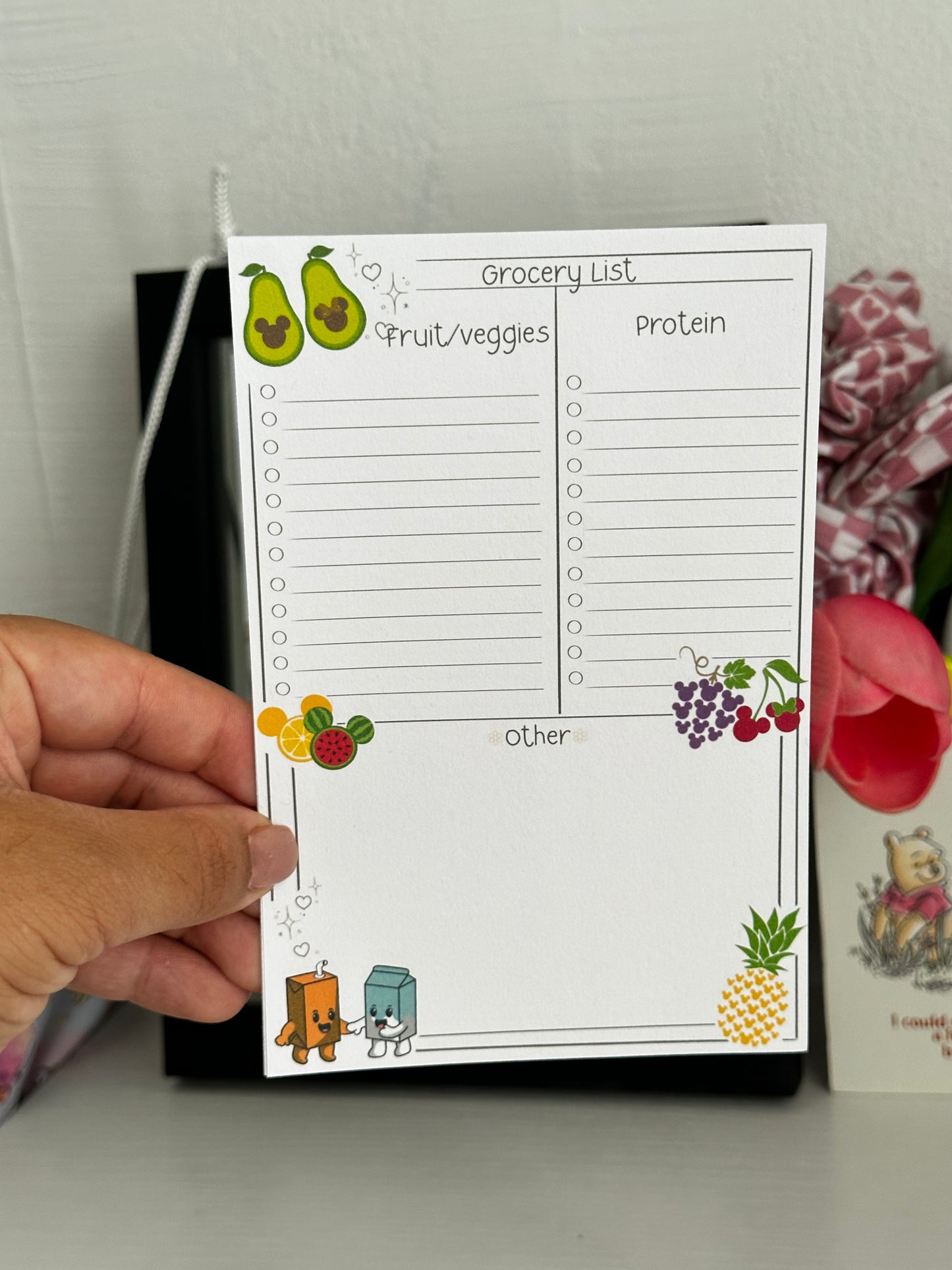 Grocery List Everyday Notepad