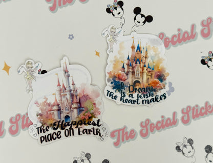 The Castle of my dreams Sticker