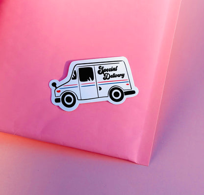 Special Delivery Truck, Packaging Stickers